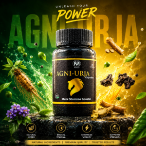 Agni-Urja Capsule for Men's wellness and vitality support