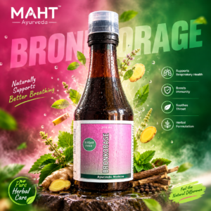 BRONKORAGE Ayurvedic Sugar Free Syrup