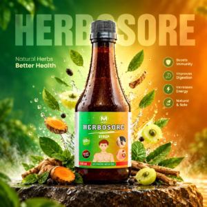 Herbosore Ayurvedic Syrup for Skin Wellness