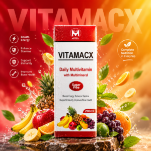 VITAMACX Sugar Free Daily Multivitamin Syrup with Minerals