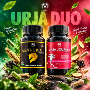 MAHT URJA DUO (Agni-Urja + Urja Journey) – Daily Vitality & Active Lifestyle Support Combo